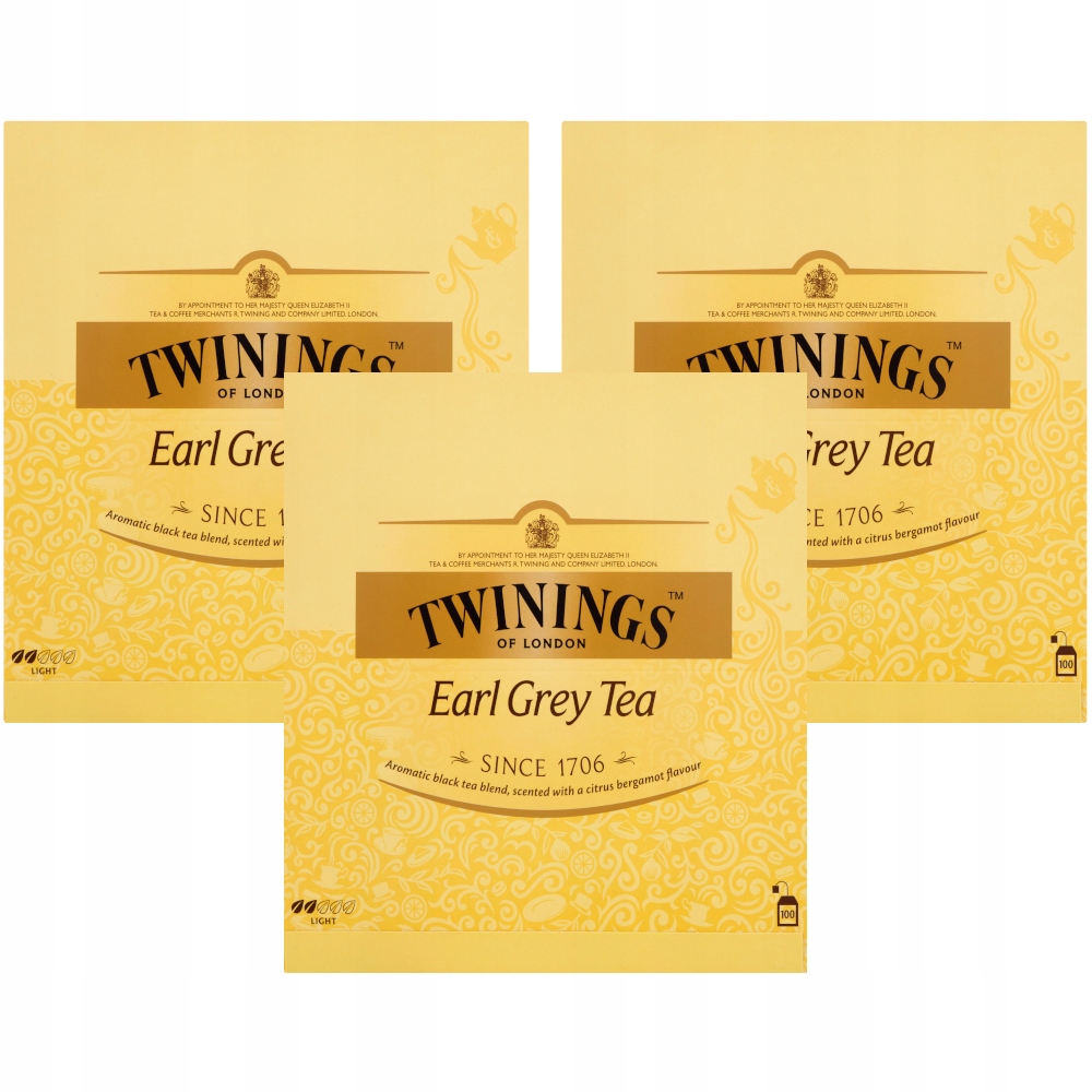 Twinings Herbata czarna Earl Grey zestaw 300 szt