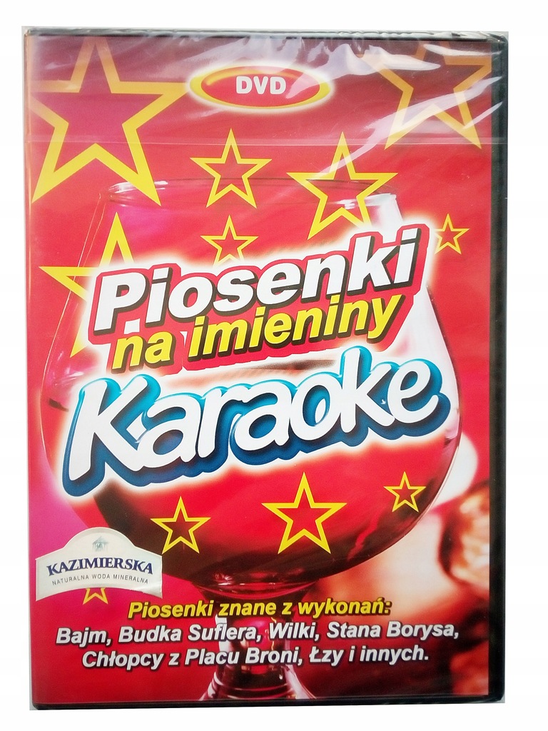 Karaoke DVD - piosenki na imieniny