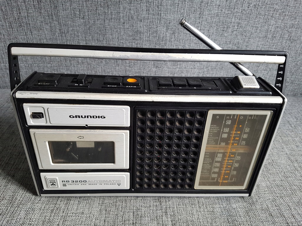 Radio Magnetofon Grundig RB 3200 Unitra SPRAWNY
