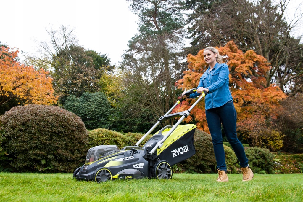 Купить АККУМУЛЯТОРНАЯ КОСИЛКА RYOBI OLM1841H 18V ONE+: отзывы, фото и ...