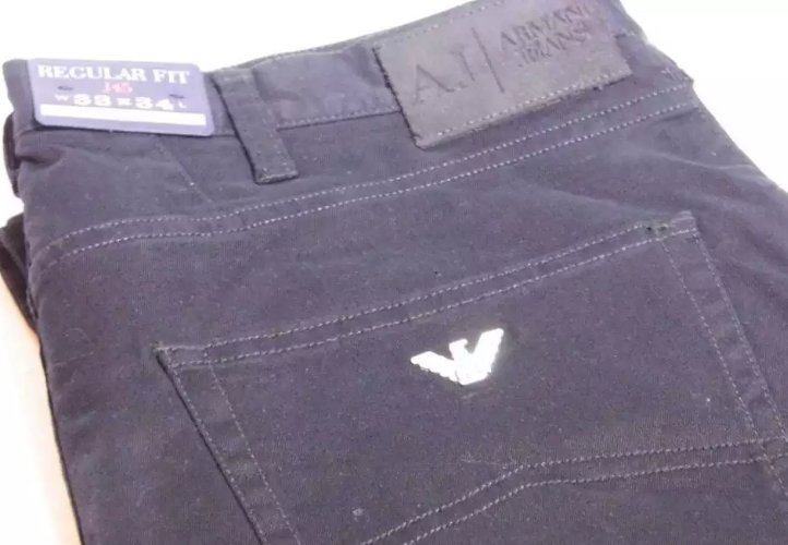 ARMANI JEANS spodnie męskie SIZE 31/34 czarne