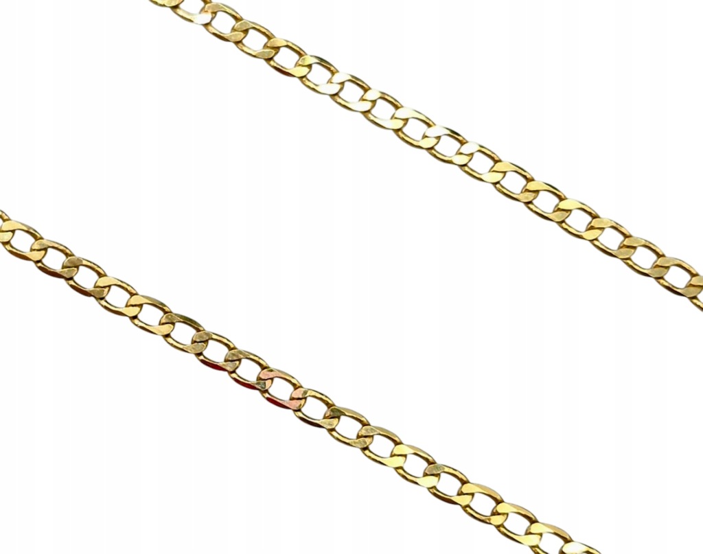 ZŁOTY ŁAŃCUSZEK PANCERKA 2,37g PR.585 14K DŁ.45CM SZ.0,2CM