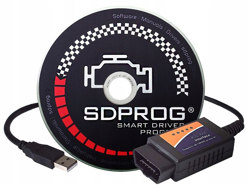 Interfejs ELM327 USB OBD2 SDPROG PL