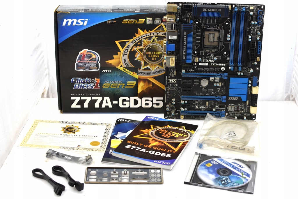 Купить MSI Z77A-GD65 Z77 s1155 BOX GW МАГАЗИН: отзывы, фото, характеристики в интерне-магазине Aredi.ru