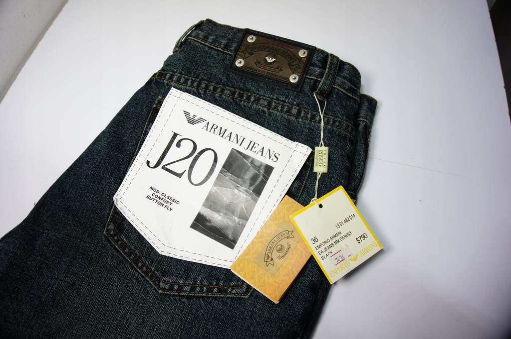 Jeansy Armani Jeans Classic R36 Cena sklepowa 790$