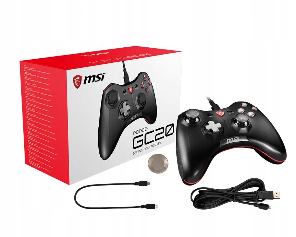 Pad MSI Force GC20 (Android, PC, PS4, Xbox One; ko