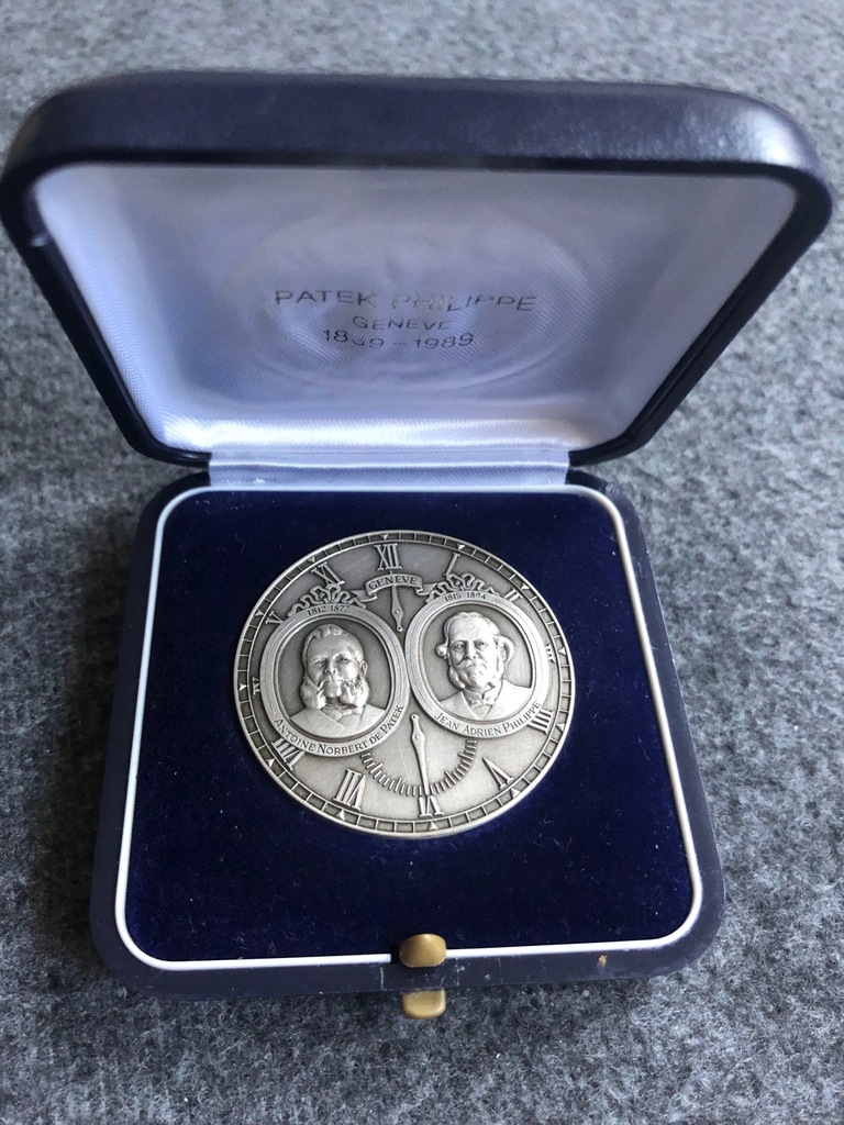 Patek Philippe - medal 150 lat /1839-1989/Ag 925