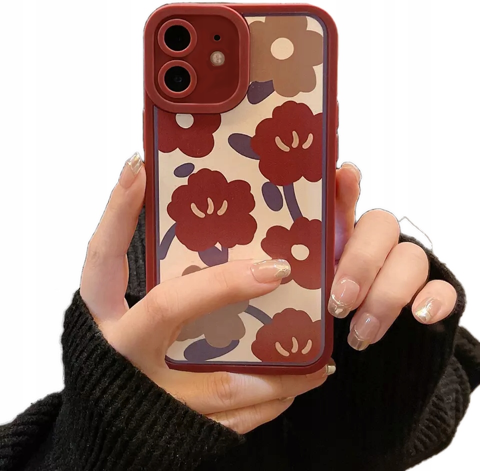 Etui do iPhone 11 w kwiatki FLOWERS case pokrowiec