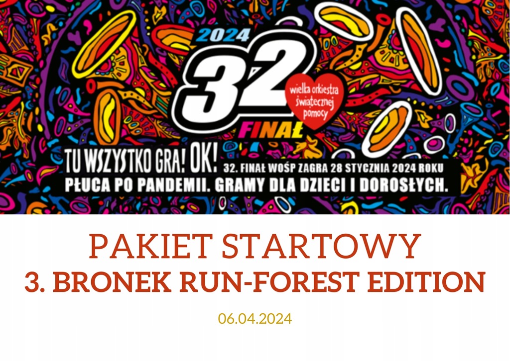 3. Bronek Run-Forest Edition - pakiet startowy