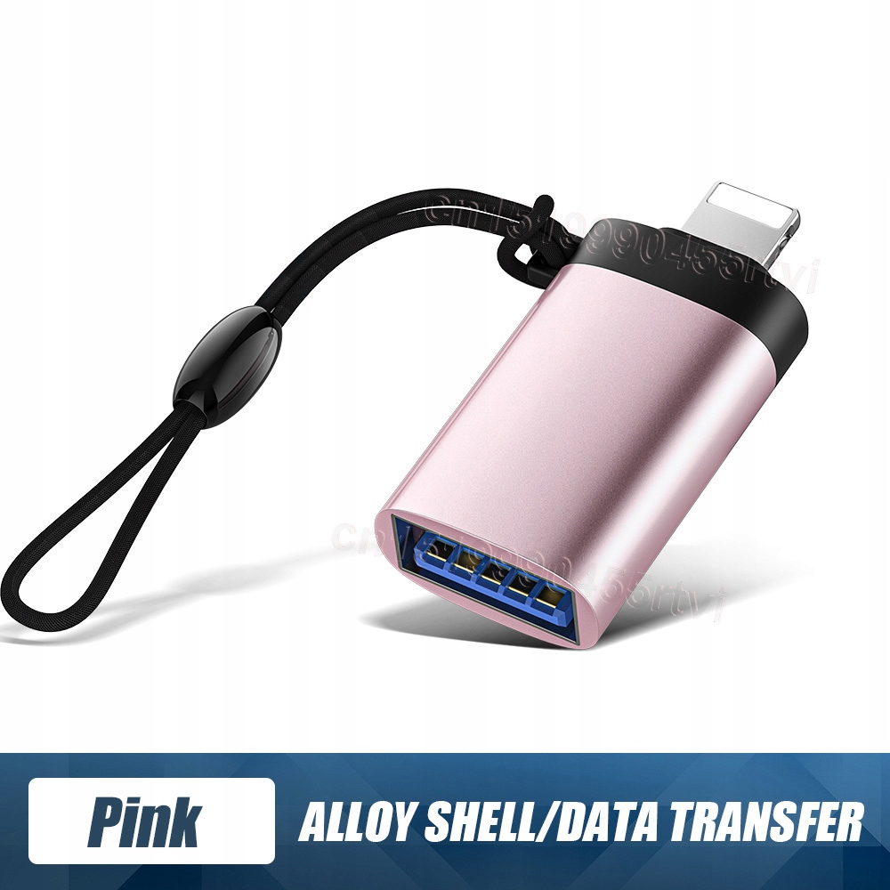 USB To 8 Pin OTG Adapter For iPhone With Key Chain