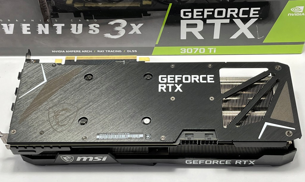 Купить Карта MSI GeForce RTX 3070 Ti VENTUS 3X 8 ГБ: отзывы, фото и ...