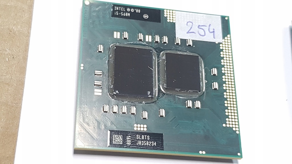 Procesor Intel i5-560M SLBTS 2x2,6Ghz Gniazdo G1 rPGA988A 254