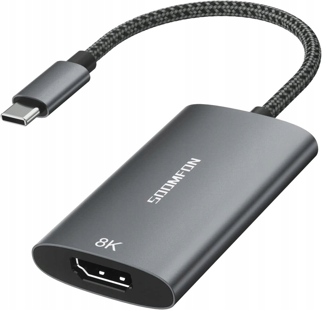 8K/4K HDMI Adapter For Sony Bravia XR-85Z9J - USB-C To HDMI 2.1 Converter With Thunderbolt 3/4 Support