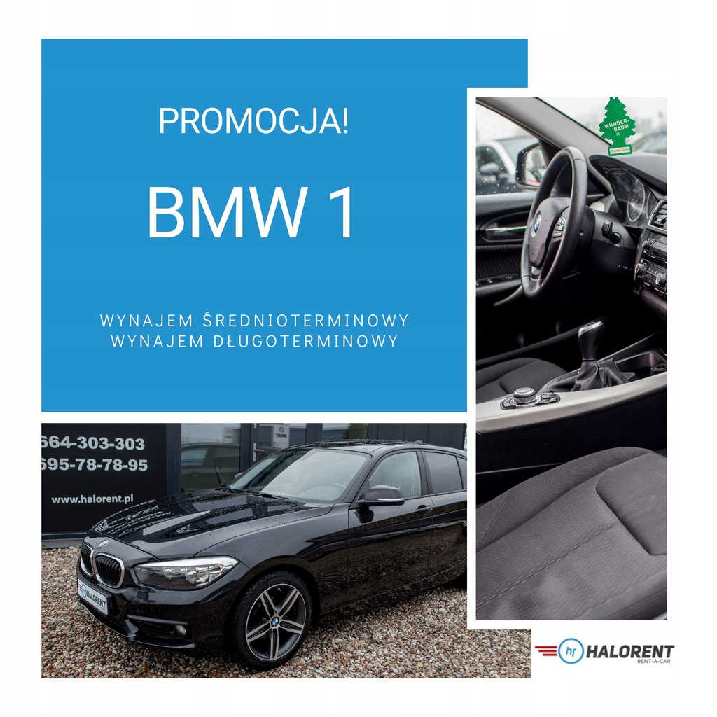 Wypożyczalnia samochodów BMW 1 Gdańsk PROMOCJA