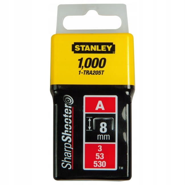 Zszywki Stanley LD typ A 12 mm 1/2" 1000 szt.