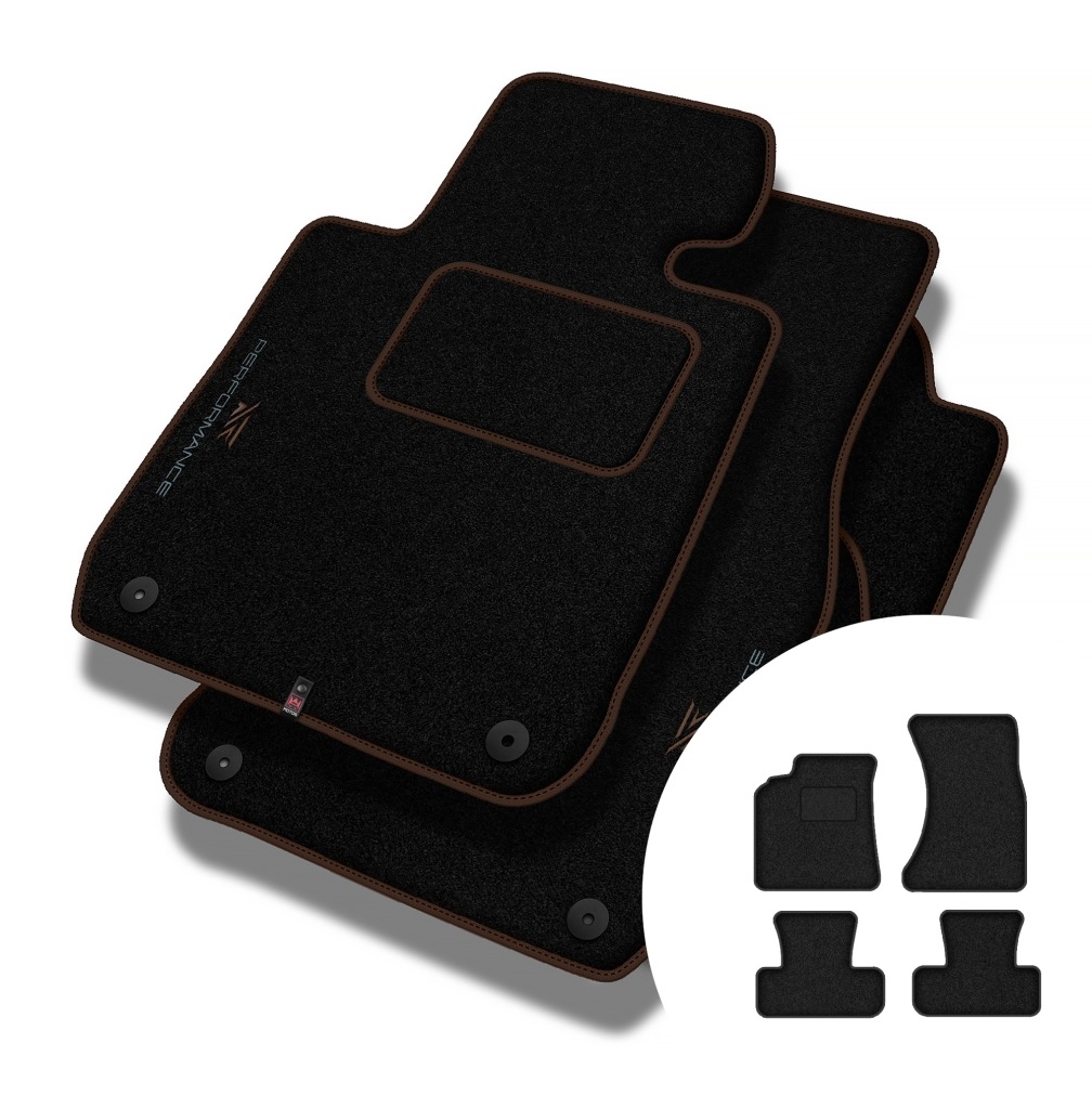 Dywaniki welurowe PERFORMANCE do Audi Q5 I 2008-2017 pasują również do SQ5