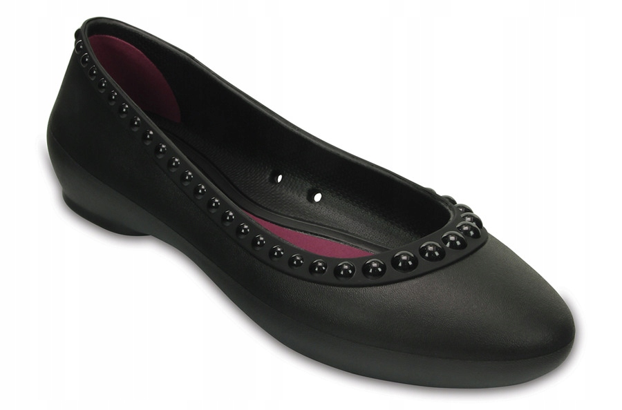 Crocs Balerinki Lina Luxe czarne 34.5 EU