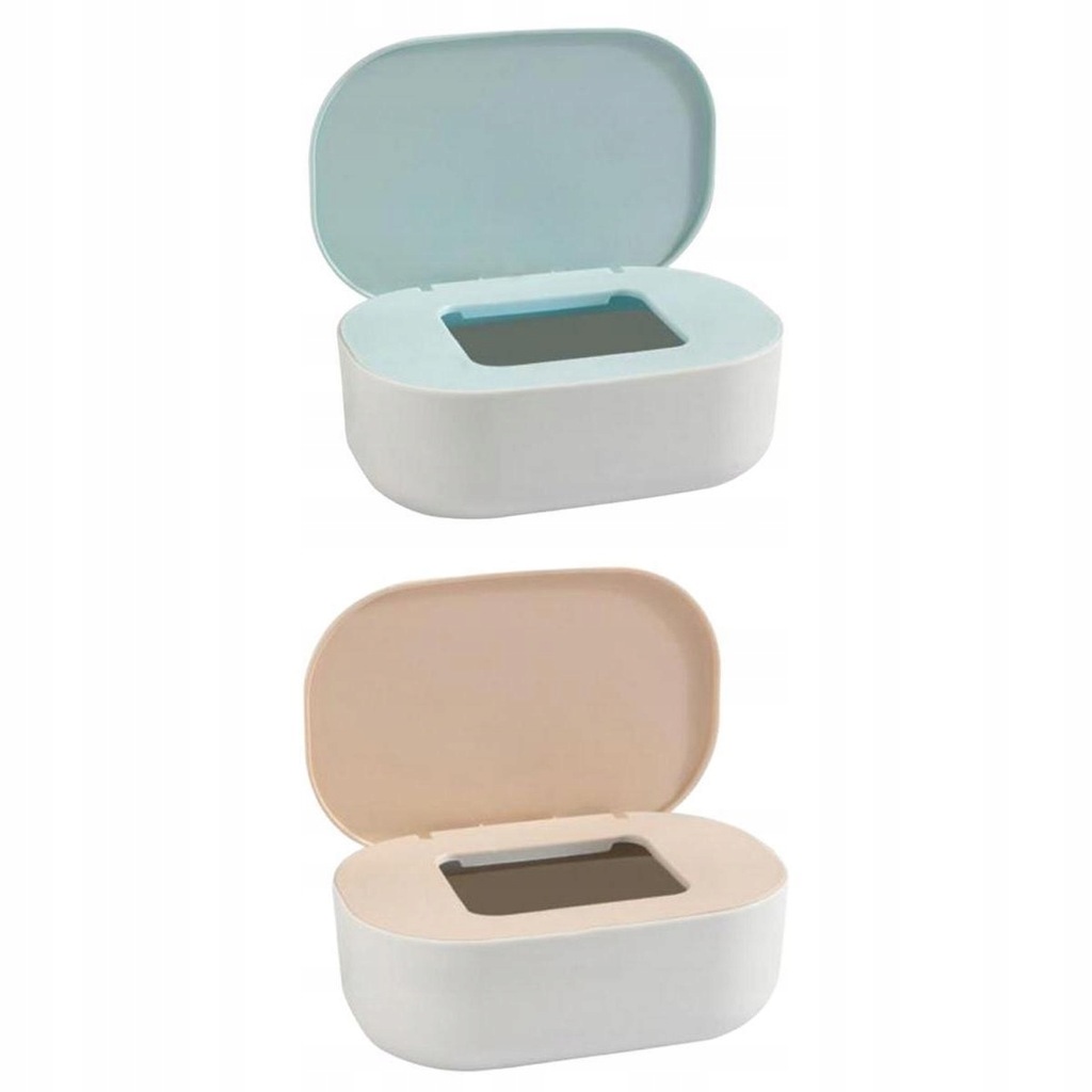 2x Storage Box Wet Dispenser Box with Lid