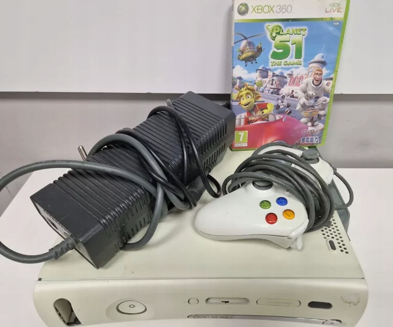 KONSOLA XBOX 360 BEZ PAMIECI, PAD