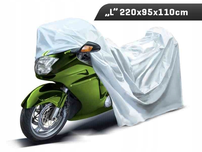Pokrowiec na motocykl "L" 220x95x110 cm, 3-warstwy
