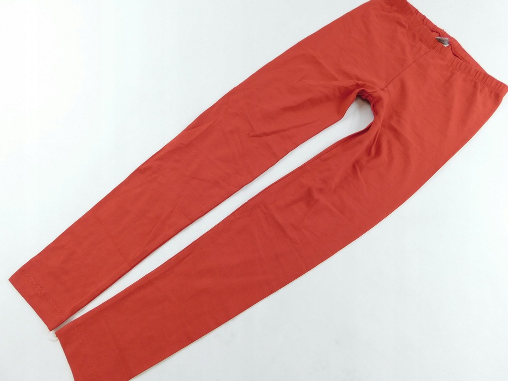 1910n77 TU _ legginsy czerwone _134cm