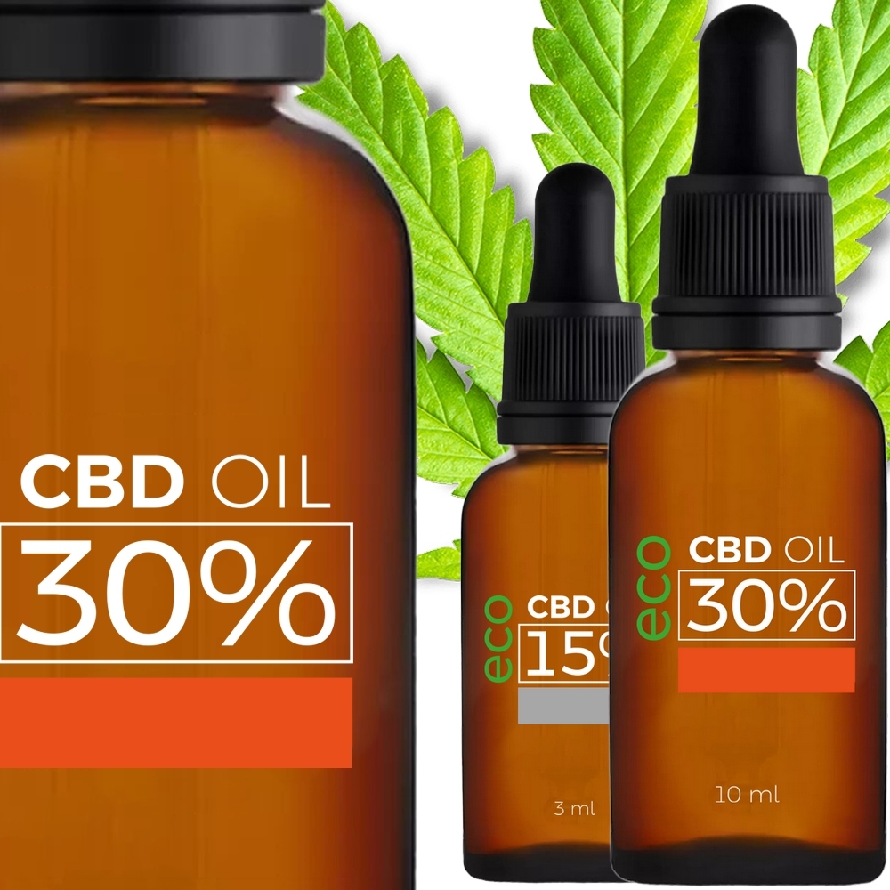 Olejek CBD 30% 10ml | + 3ml GRATIS | CERTYFIKAT