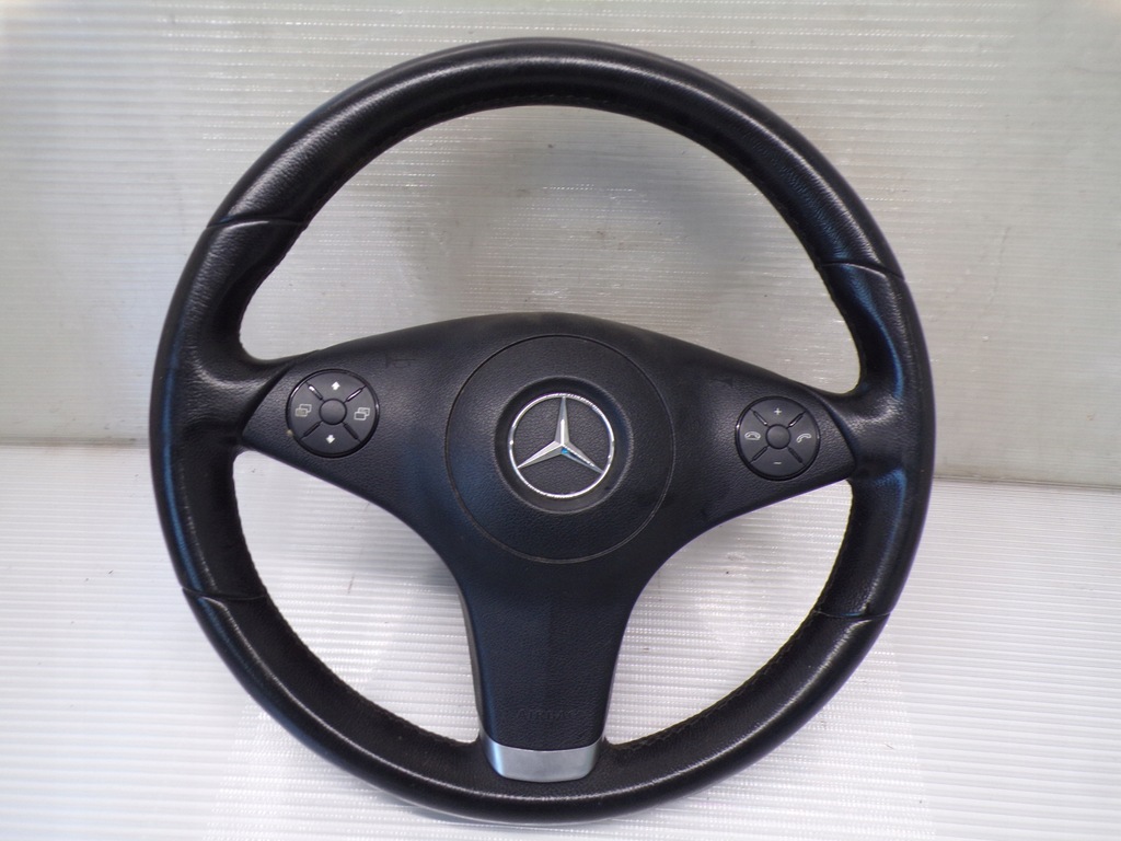 KIEROWNICA + AIRBAG MERCEDES W204 C KLASA SKÓRA 13354463780
