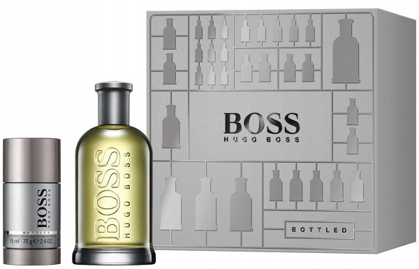 HUGO BOSS BOTTLED EDT 200ml + DEZODORANT SZTYFT