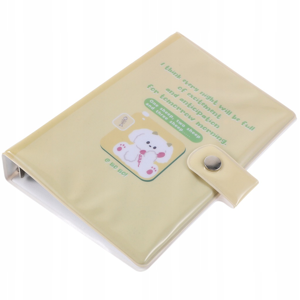 A6 Notebook Binder Cover DIY Plastic Notepad