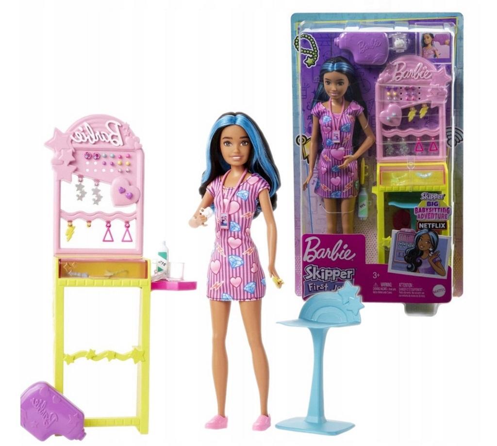 BARBIE FASHIONISTAS, SKIPPER PIERWSZA PRACA HKD78