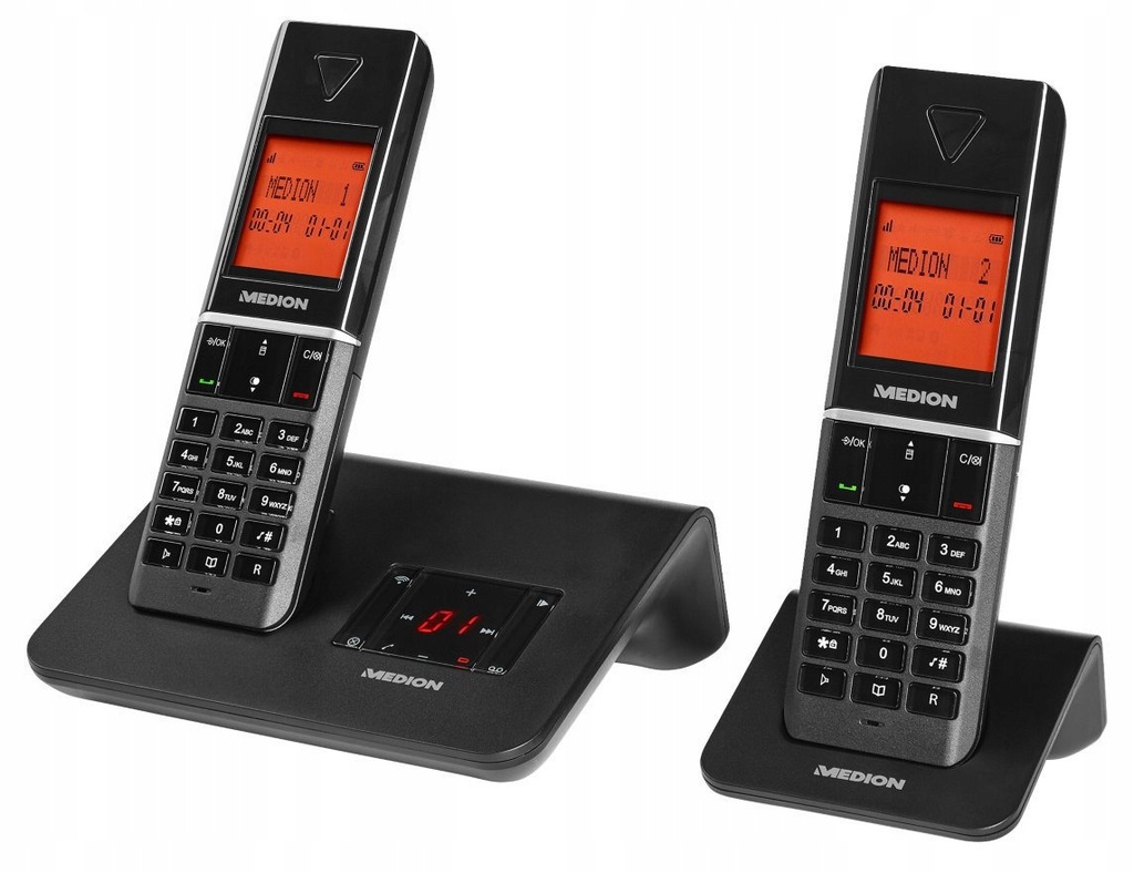 Купить Беспроводной телефон Автоответчик 2 наушника CLIP: отзывы, фото, характеристики в интерне-магазине Aredi.ru