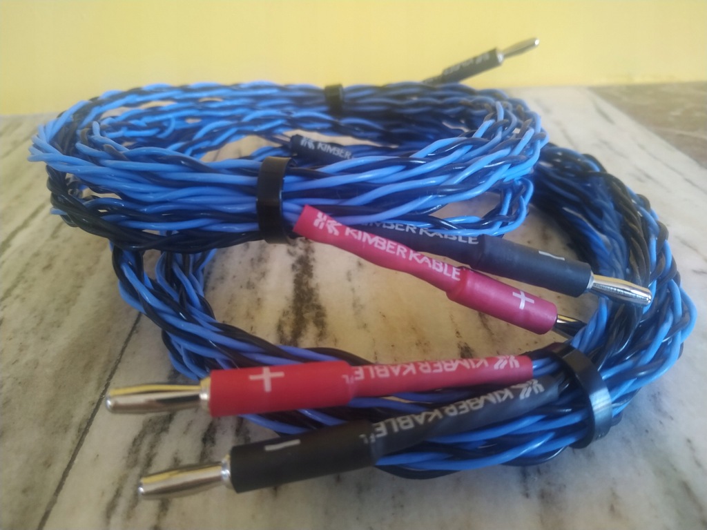 Kimber Kable 4TC niebiesko-czarny 2x2m OKAZJA