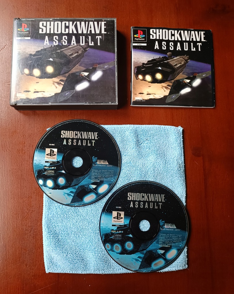 Shockwave Assault PSX PS1 PLAYSTATION
