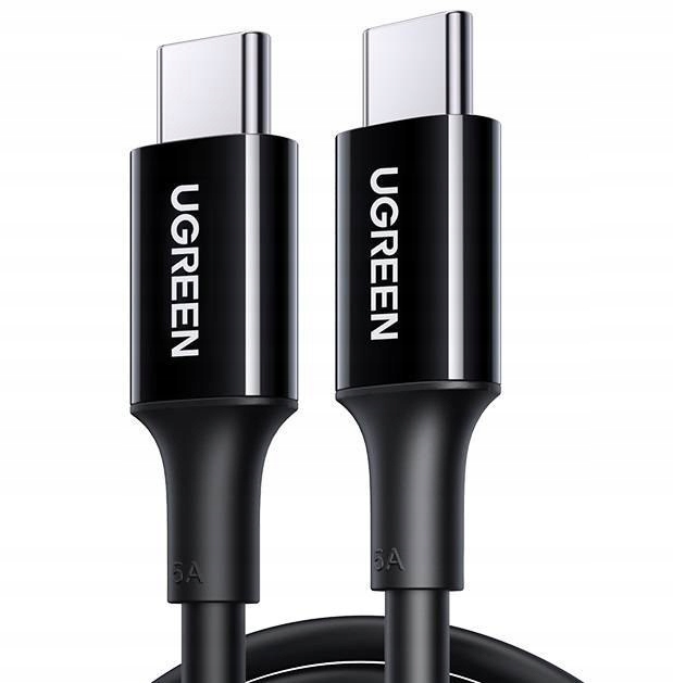 UGREEN KABEL PRZEWÓD USB-C / USB-C TRANSFER DANYCH DO 480Mb/s 5A 100W 1M