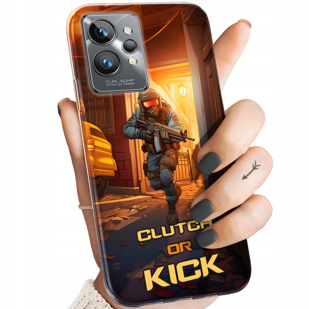 ETUI DO REALME GT 2 PRO WZORY CS GO COUNTER-STRIKE OBUDOWA POKROWIEC CASE