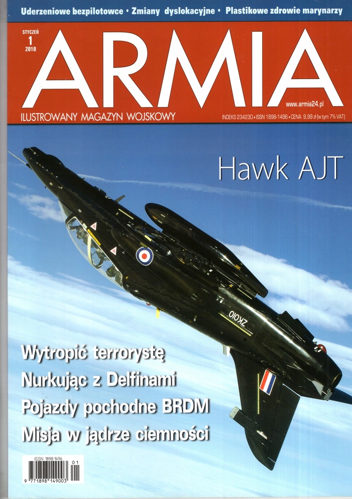 Ilustrowany Magazyn ARMIA nr. 1 /2010_Nowy