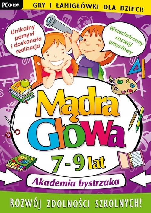 Mądra Głowa 7-9 lat Akademia bystrzaka