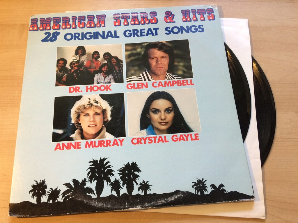 Various American Stars &amp; Hits 2LP F/VG/G