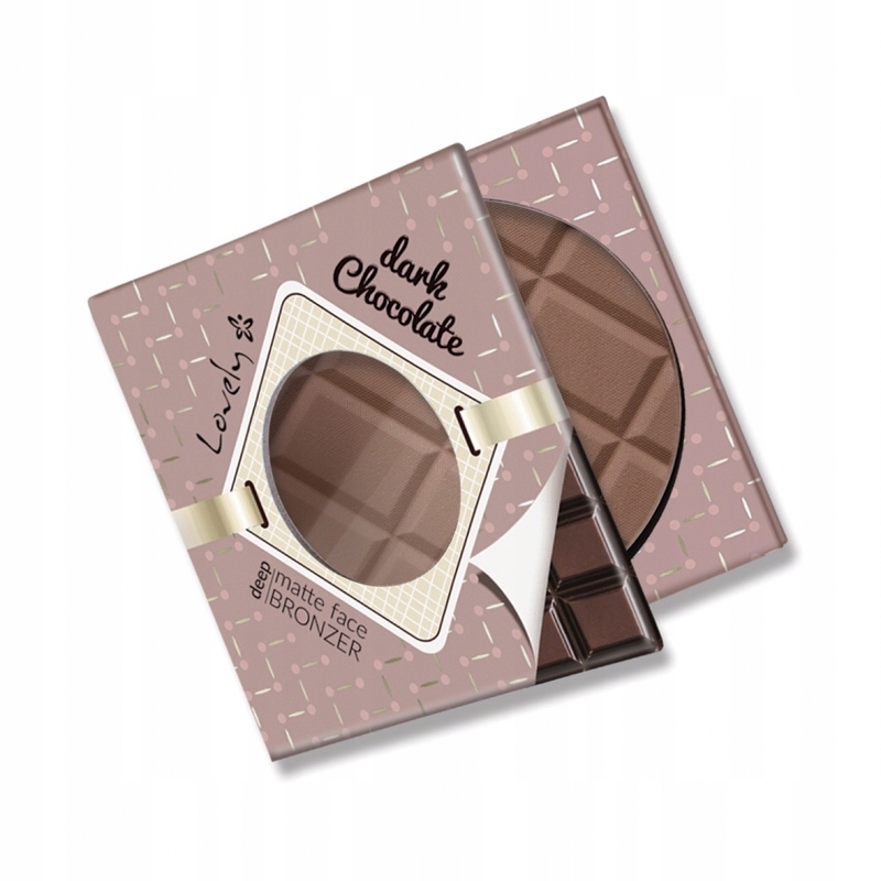 Lovely Dark Chocolate Deep Matte Face Bronzer c P1