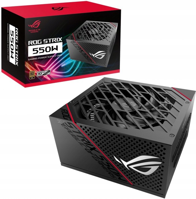 Купить Блок питания Asus ROG-STRIX-550G: отзывы, фото, характеристики в интерне-магазине Aredi.ru