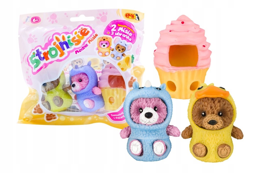 Figurki Strojnisie Modne Misie ubranko Muffinka
