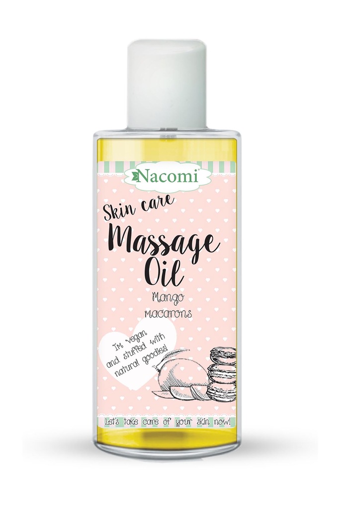 Nacomi Massage Oil wyszczuplający olejek do ma P1