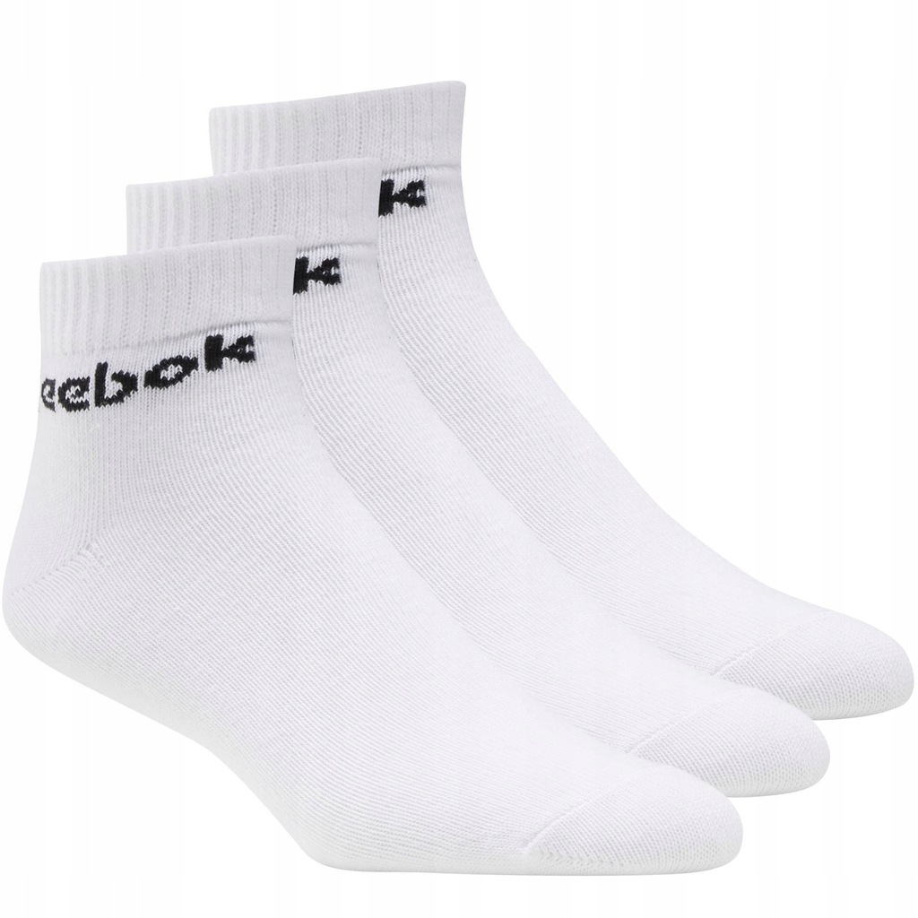 REEBOK SKARPETY SKARPETKI MĘSKIE BIAŁE SOCKS 3PAK