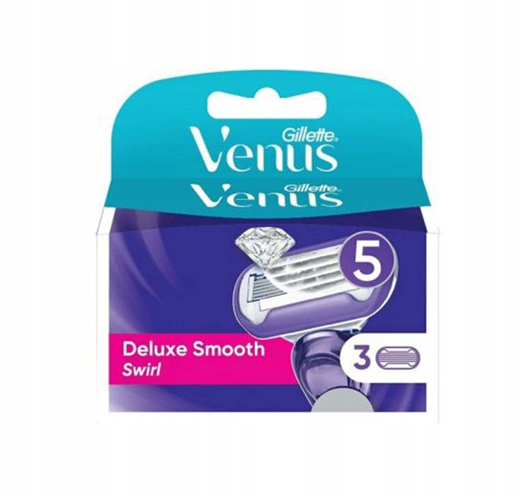 GILLETE VENUS EXTRA SMOOTH SWIRL WKŁADY DO MASZYNKI 3 SZTUKI