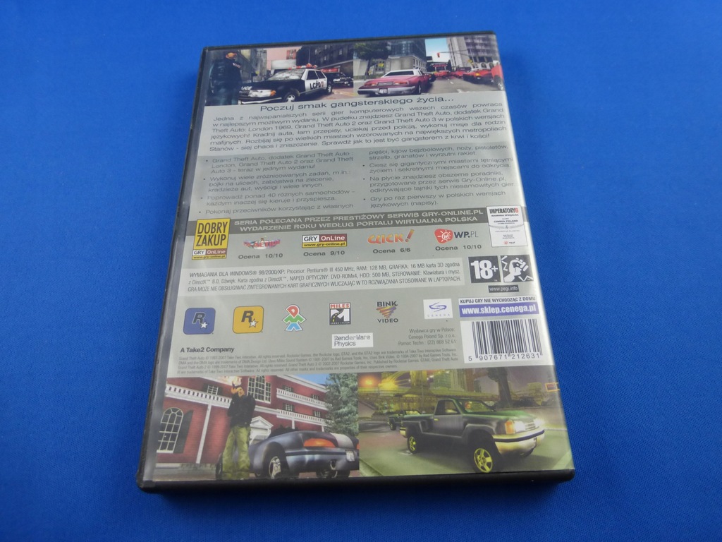 Купить GRAND THEFT AUTO GTA I 2 III 3 TRILOGY ПК PL: отзывы, фото и ...
