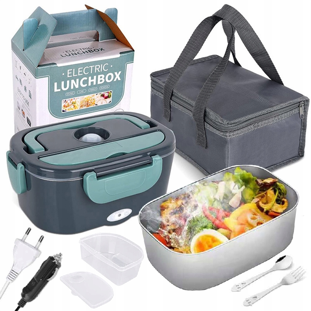 ŚNIADANIÓWKA Lunchbox POJEMNIK PODGRZEWANY NA PRĄD