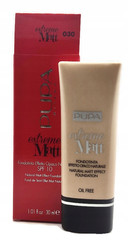 PUPA EXTREME MATT EFFECT FOUNDATION FLUID 030 - 12436720204 - oficjalne ...