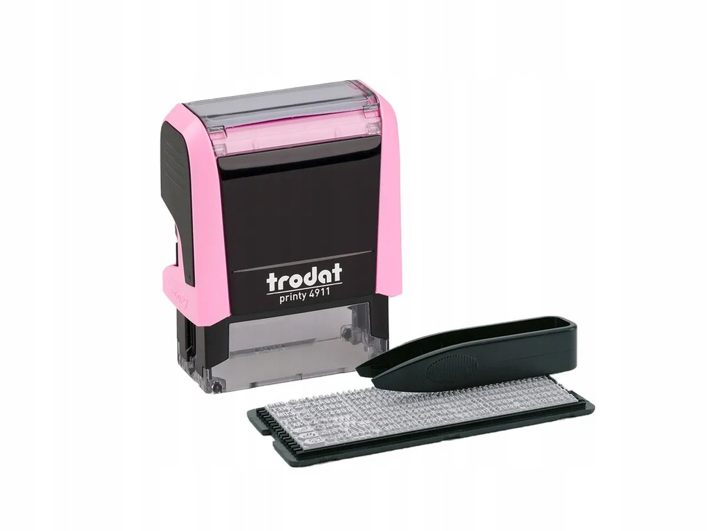 Pieczątka 3 wiersze tekstu