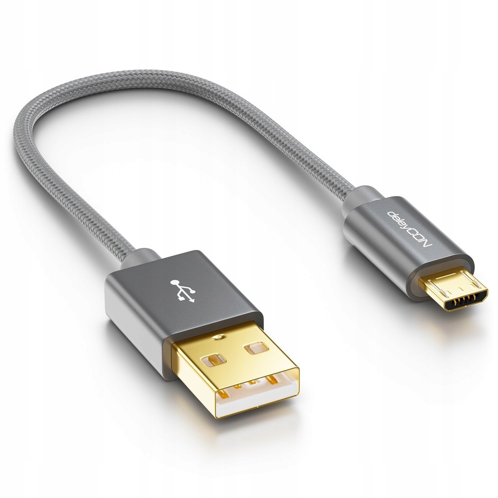 Kabel deleyCON 0,15m USB - Micro USB