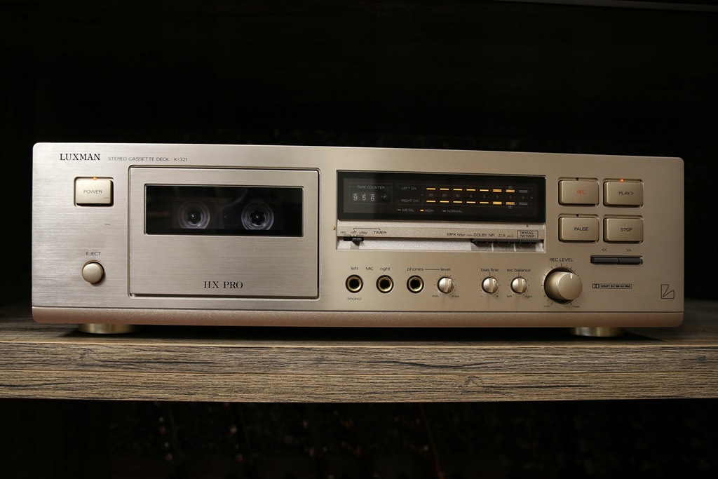 Luxman magnetofon K-321 doskonały dźwięk